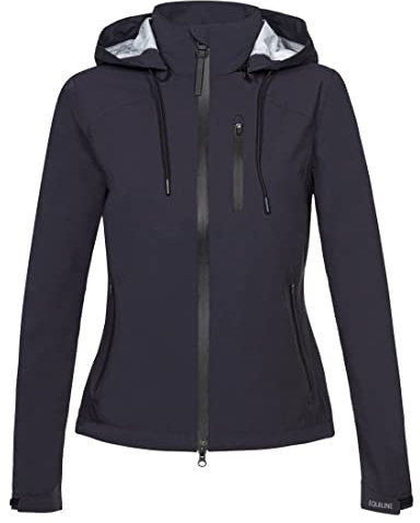 Equiline Damenjacke, wasserdichte Jacke EQ_CATEC Farbe schwarz, Größe XL