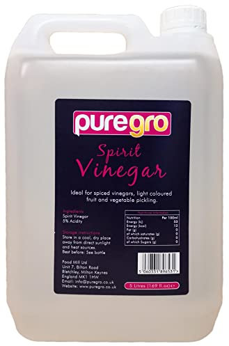 Puregro White Spirit Vinegar, 5 Litres