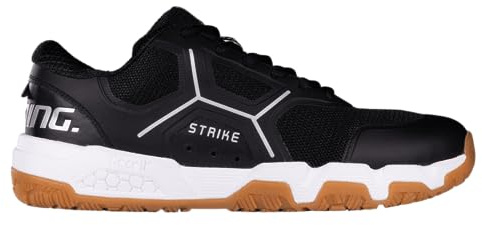 Salming Recoil Strike - Zapatos de squash para hombre, Negro -, 44.5 EU