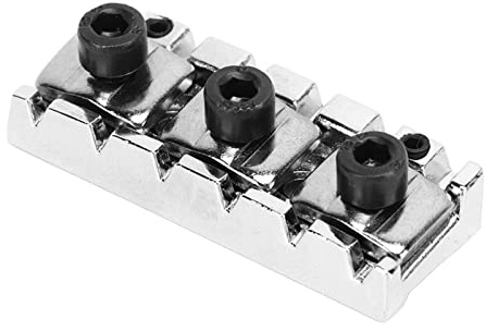 E-Gitarren-Saiten-Kontermutter, 7-Saiten-Kontermutter, Saiten-Kontermutter, E-Gitarren-Saiten-Kontermutter, Gitarren- und Bass-Zubehör (SILVER