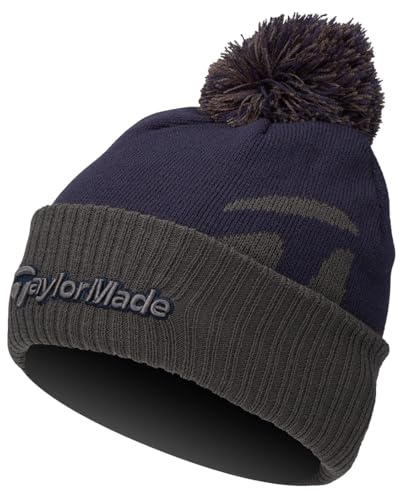 TaylorMade Bobble Beanie Navy