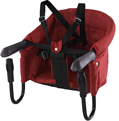 Hochstuhl mit Haken, faltbarer Reisehochstuhl, bequemer Babysitzstuhl, praktisches Design, Babyhochstuhl, Hakenstuhl für Kinder, Mädchen, Kleinkinder, Heimessen, Ausruhen