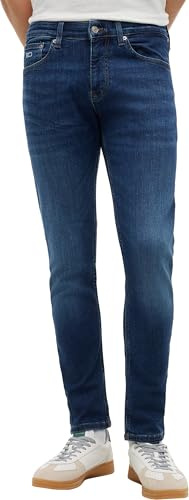 Tommy Jeans Austin Slim Tprd Ai0255 Dm0dm21891, Affusolato Uomo, Denim (Denim Dark), 33W / 36L