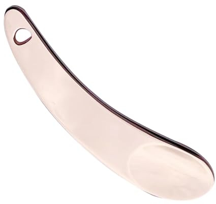 Spatola cosmetica – Spatola per crema riutilizzabile forma di cucchiaio da denti dal design compatto – Cucchiaio di crema in lega di zinco ecologico per lozione, uso crema occhi