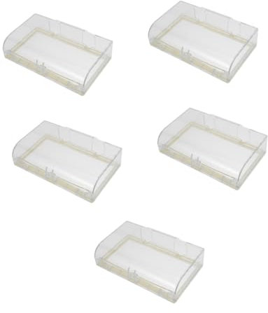iplusmile 5pezzi Protezione Stagna Per Prese Elettriche Copertura Esterna Adesiva Per Outlet Facile Installazione Senza Forature Design Elegante e Pratico Adatta Per Ambienti Esterni