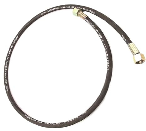 SynapSYA Tubo Flessibile per Saldatura Tubo for bombola di Gas Argon 22.5Mpa G5/8 Tubo for Gas ad Alta Pressione con Raccordo Adattatore for Bottiglia da Grande a Piccola Accessorio for Saldatura