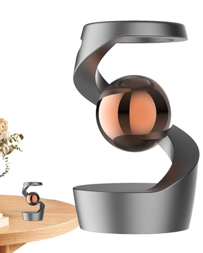 Jouet De Bureau Cinétique Défiant La Gravité, Gyroscope Suspendu De Bureau, Jouet De Bureau Levitation, Jouet De Bureau Illusion Optique Sensoriel, Jouet Fidget Anti Stress pour Enfant Et Adultes