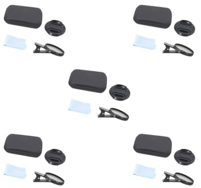 Lot de 5 filtres polarisants CPL pour la plupart des téléphones portables de type C 67 mm