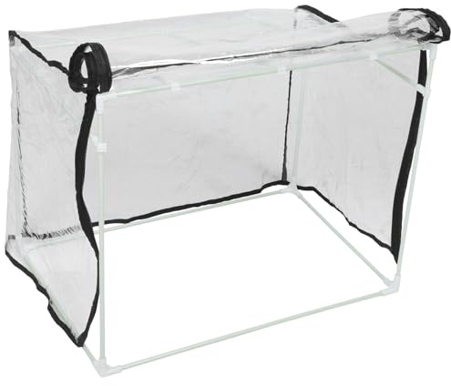 Housoutil Mini Serra Portatile per Piante e Ortaggi da Tavolo 60X40X40 CM Copertura Resistente alle Intemperie e al Gelo Serra per Piantine da Interno ed Esterno con Struttura Modulare