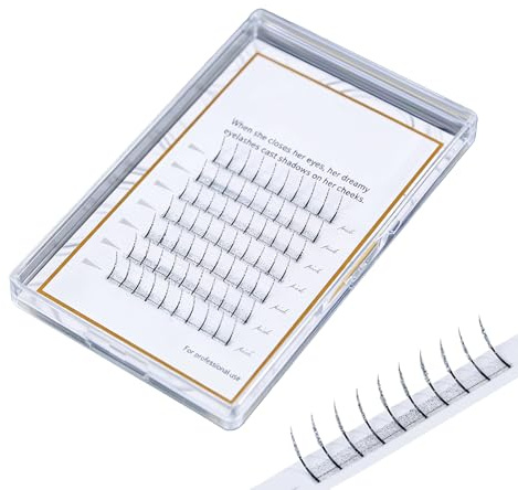 Extensiones de Pestañas de Purpurina 80 Piezas De Pestañas Postizas Con | Extensiones DIY Para Pestañas Para Chicas, Mujeres, , Hogar, Diario, Bodas, Navidad,
