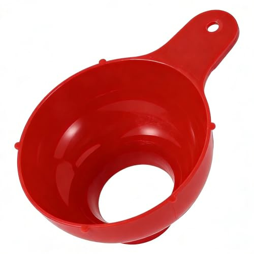 BEAMARKER Embudo de Plástico de Boca Ancha para Enlatar, para Llenar Frascos de Vidrio, Cocinar, Accesorios de Cocina para Llenar Botellas, Transferir Líquidos, Ingredientes Secos, Aceite, Granos de C