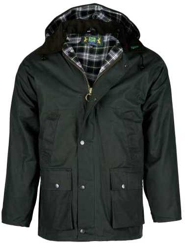 Romneys - Giacca impermeabile - Uomo oliva Small