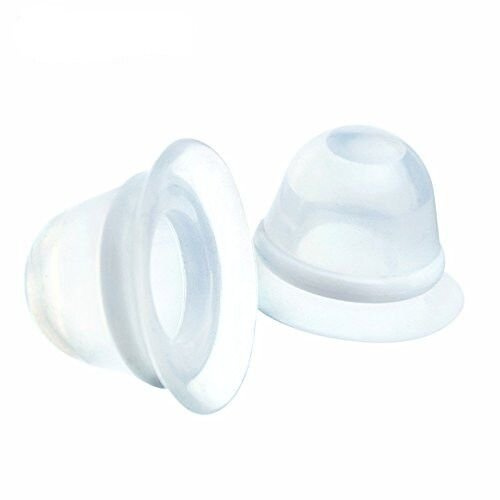 CareforYou schlupfwarzen Verriegelung auf Schwierigkeiten Ultra Corrector Nipple Shield 35 mm 100% Medical Silione Stillen Hilfe mit Carring case-2 Zählen, größer