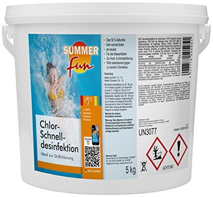 Summer Fun - Chlor-Schnell-Desinfektion, 5 kg