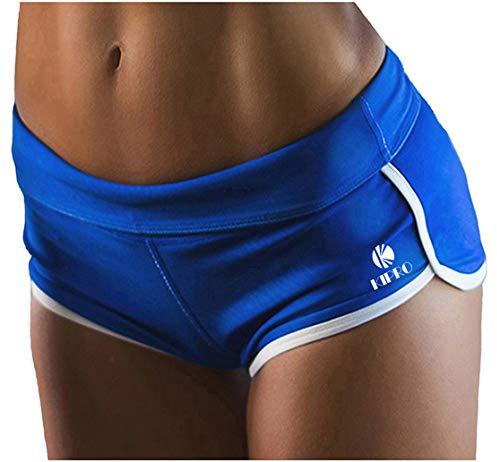Kipro Mädchen Gymnastik Bade Yoga Laufen Weich Kurze Hose Blue L