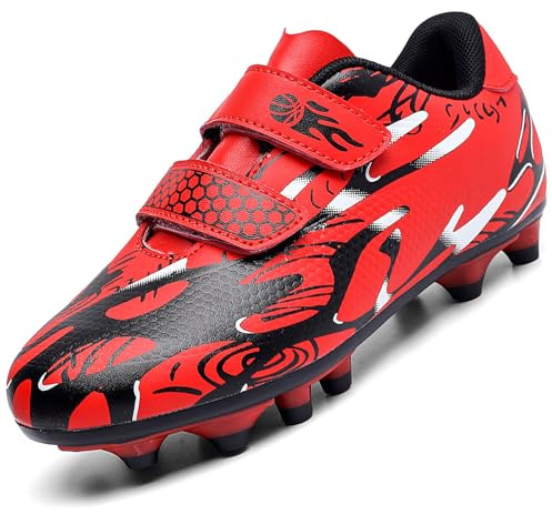 Unitysow Zapatos de Fútbol Niño Calzado Profesional Entrenamiento Deporte Zapatillas de Fútbol Tacos de Fútbol Botas de Futbol Niños