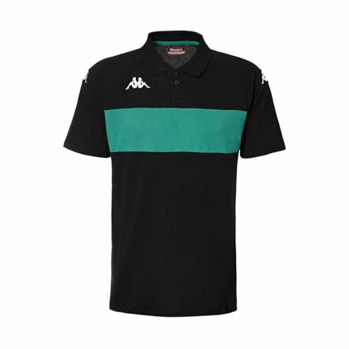 Kappa - Polo Dianetti pour Homme - Noir - Taille 2XL