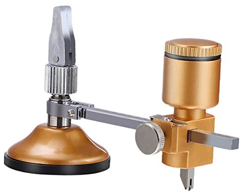 Angoily Suministros De Vidrieras De Brújula De Vidrio Cortador De Vidrio Con Ventosa Cortavidrios Circular Con Ventosa Herramientas De Ceramica Cortador Circular Aceite De Ajustable