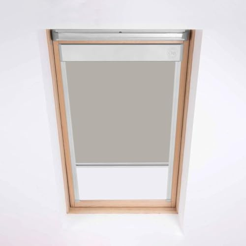Classic Roof Blinds for Dakea Roof Windows, Blackout Window Code U4A Stone