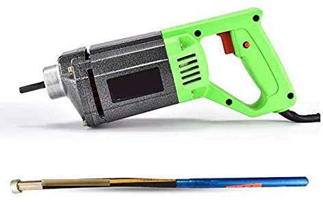 Betoniera, Rimozione del calcestruzzo del calcestruzzo del cemento del cerebratori del cereale della manuale di stile casuale 1m 1,2 m 1.5m. Strumenti di cemento di rame(2200W35 type 1.5 meter rod)