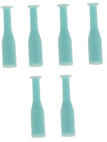 Insertador de Lentes Ventosa, 8 Piezas, Abs, Verde | Portátil y Ligero, Superficie Antideslizante, para Viaje y Vacaciones, Incluye Botella