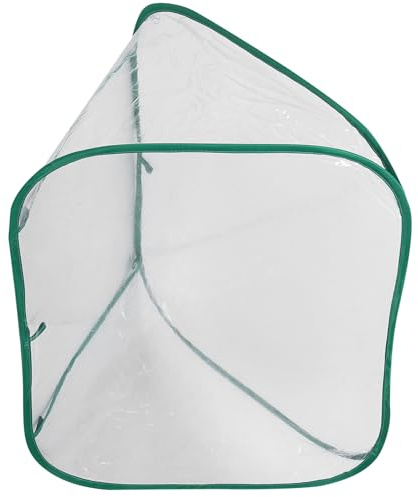 MOTHNUR Serra Piccola Pieghevole per Piante Mini Serra per Giardino e Orto Protezione Antivento e Antipioggia Facile da Installare Senza Attrezzi per Piante Grasse e Uso Interno ed