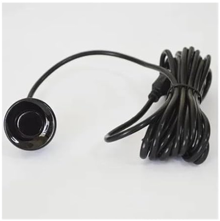 Kit Sensore Parcheggio Parktronic Radar Retromarcia Posteriore Per Auto Monitor Rilevatore Indicatore Avviso Sonoro 1 Pezzo Sensori Di Parcheggio(Nero)