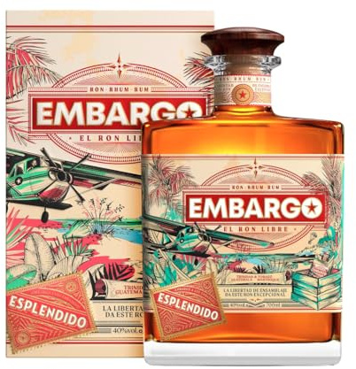 EMBARGO - Rhum Esplendido - Médaille d’or Rum & Cachaça Masters 2023 - Grande médaille d’or Concours Mondial de Bruxelles 2017 - 40 % Alcool - 70 cl