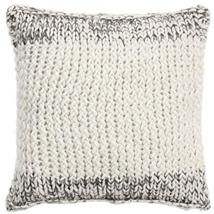 Marc O Polo Strick Dekokissen Plaid Maiku White Dekokissen 50x50 cm