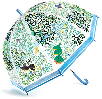 DJECO Regenschirm Wilde Vögel Erwachsenengröße DD04721 Oiseaux sauvages - Adulte