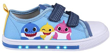 Cerdá - Zapatilla Lona Baby Shark - Licencia Oficial Niceklodeon