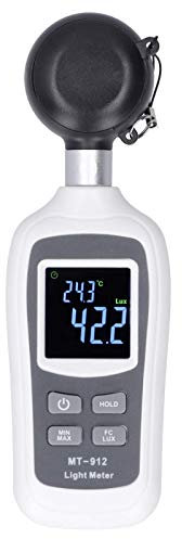 MT - 912 Digitales Handlichtmessgerät, LCD Mini Luxmeter Luminometer Photometer 0 ~ 200K Lx für Schulen, Fabriken, Familien, Hotels