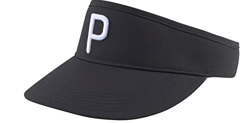 pumagolf Herren P Visor ADJ, Black-Bright White, Einheitsgröße