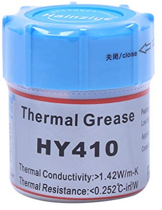 HY410 10g/pcs compuesto de silicona pasta térmica grasa conductora disipador de calor CPU GPU chipset Notebook refrigeración Scra