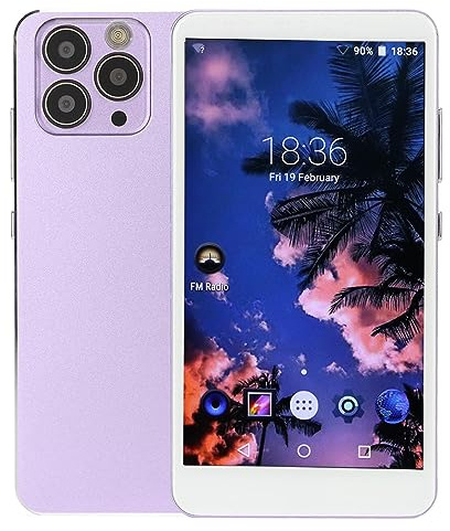 Septpenta MP4 Player, 5.0 Inch 16 Million Color HD Full Touch Screen, 1GB RAM 8GB ROM, Portable Hifi Sound Walkman Digital Music Player with Photo Function Let You Enjoy the Joy Of Music(Purple)