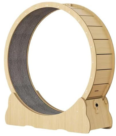 Katzenlaufrad, Katzenlaufrad, Katzenlaufrad für Hauskatzen, Katzenlaufband, Katzenlaufrad, Katzenlaufrad für Große Katzen,95 * 36.5 * 105cm