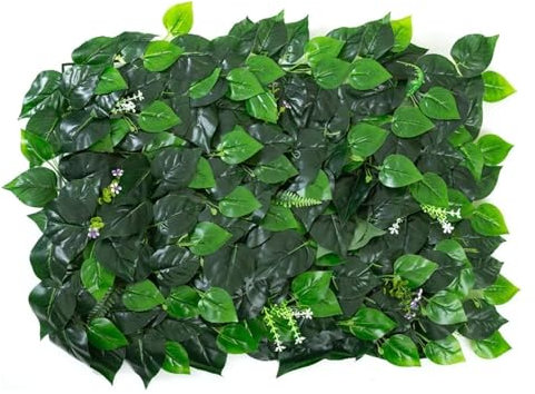 KAnduo Artificial Plant Wall Panels Wall Decor,Artificial Grass Mats Lawn,Boxwood Greenery Hedge Grass Wall Panels,Indoor Backdrop Outdoor Privacy,Birthday Wedding