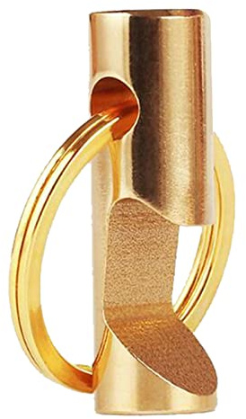 NOLOWY Décapsuleur de bière en laiton - Porte-clés - Décapsuleur - Clé - Outil de poche - Cylindrique
