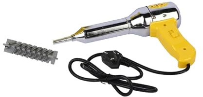 XFYESL Soldadores Máquina de Soldadura de plástico Ajustable, Pistola de Aire Caliente, Kit de Pistola de Soldadura de Aire Caliente de plástico, Soldador para PE, PP y PVC(500W)
