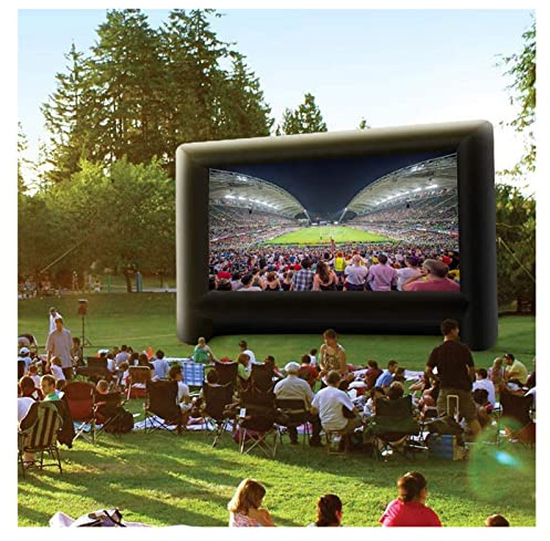 30/40ft Outdoor Giant Inflatable Movie Screen Projector Movie Film Screen For Big Event Party Theatre Gaming, Office(8x6m)