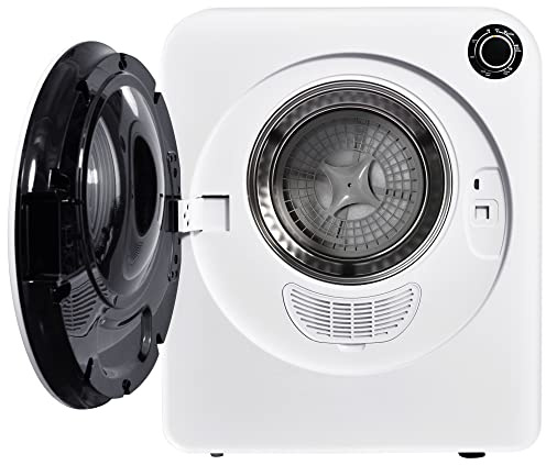 Abgastrockner Wäschetrockner 3kg (4,5kg), Edelstahl, 830W, 5 Programme, Dreifachfilter, Überhitzungsschutz, Wandmontierbar, Energieklasse G, Weiß