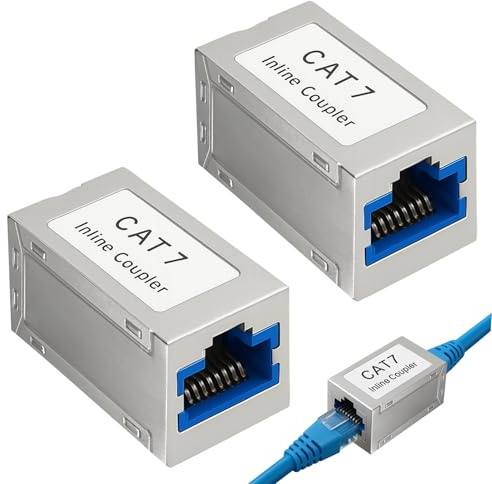 BaZuyunMd RJ45 Ethernet Koppler, 10 Gbit/s, Buchse auf Buchse, Netzwerk Adapter