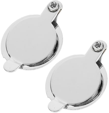 PLAFOPE Copper Door Viewer Privacy Cover 2Pcs Wide View Peephole Protector for Apartment and Office