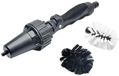 Maso Felgenreinigungsbürsten, wasserbetrieben, drehbar, für Auto Motorrad Felgen