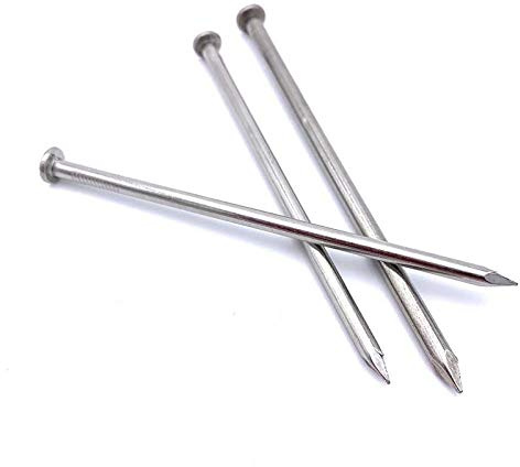 304 rostfritt stål runda naglar naglar rostfritt stål spikar 100 mm [100 mm]