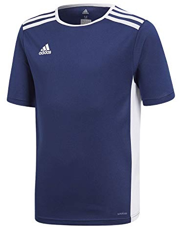 adidas Jungen ENTRADA 18 JSYY T-Shirt, Azuosc/Blanco, 164 (13 -14 Jahre)
