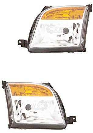 Halogen Scheinwerfer Set links & rechts Hauptscheinwerfer Frontscheinwerfer H4 für Model Fusion JU_