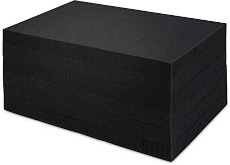 Set: Rasterschaumstoff (Stanzung 15x15 mm) + Schaumstoffeinlage - 560x360x305 mm