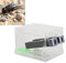 Oreilet Cricket Keeper, Acryl Insektenbecken mit Futter und Wasser Futterwanne, Grillen Pflegeset, Insect Kakerlaken Pflege Reptil Tank Box, für Heimbüro Cricket Fütterung(L)
