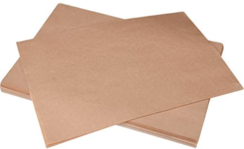 Mobestech Wiederverwendbare Backblecheinlage 100 Stück Backpapier Für Die Heißluftfritteuse Backpapier Für Den Ofen Fettdicht Antihaftbeschichtet Für Kuchen Kekse Desserts